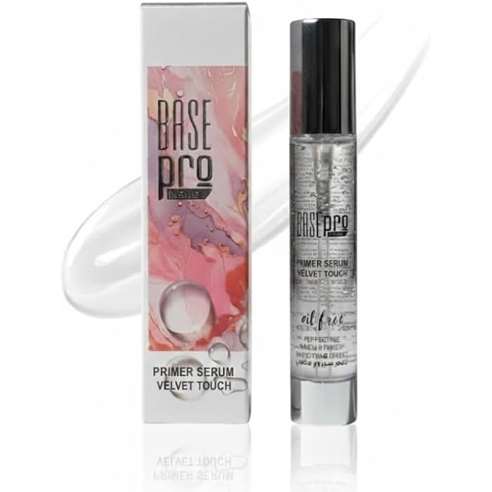 BASE PRO MATTE PRIMER SERUM VELVET TOUCHMakeup Primer, for Poreless, | Smooth & Long Lasting Makeup | Waterproof Brightening Makeup Base, 120 ml - Image 1